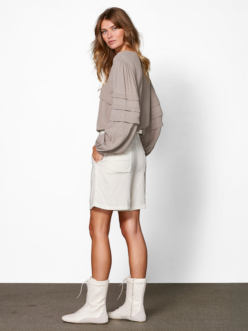 NÜ ZURI shirt Shirts 130 sand