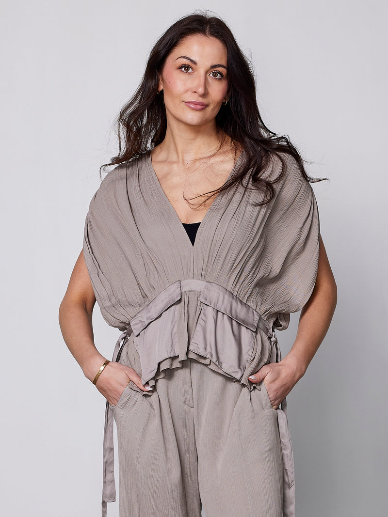 NÜ ZURI top Tops and T-shirts 130 sand