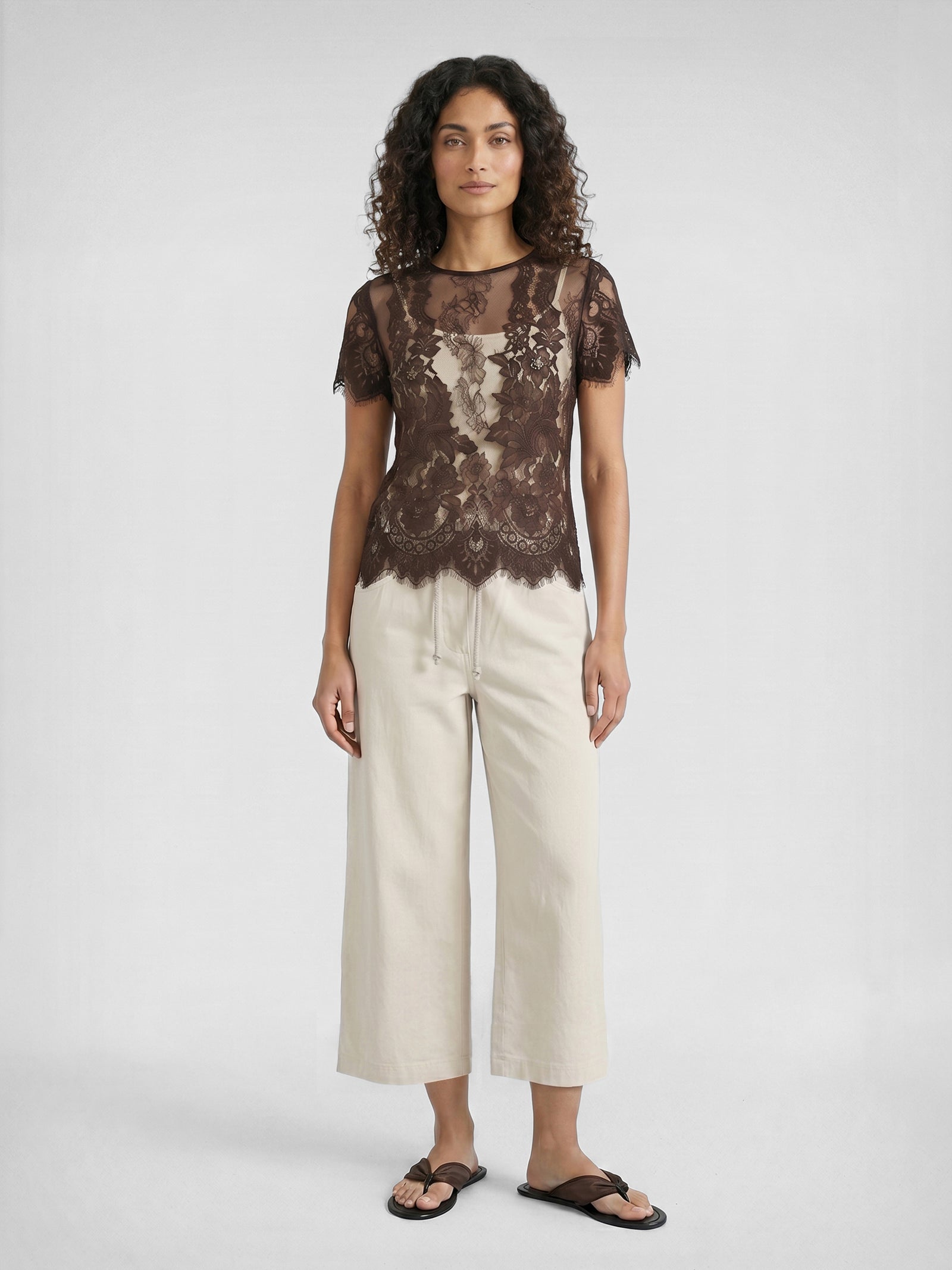 Ziga Culotte Trousers - Bone – NÜ Denmark - INT.
