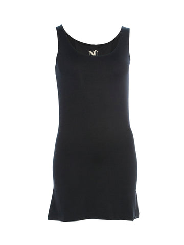 NÜ MOOSE long top Tops and T-shirts Black